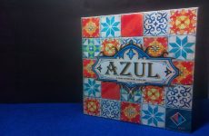 Portada del juego de mesa Azul