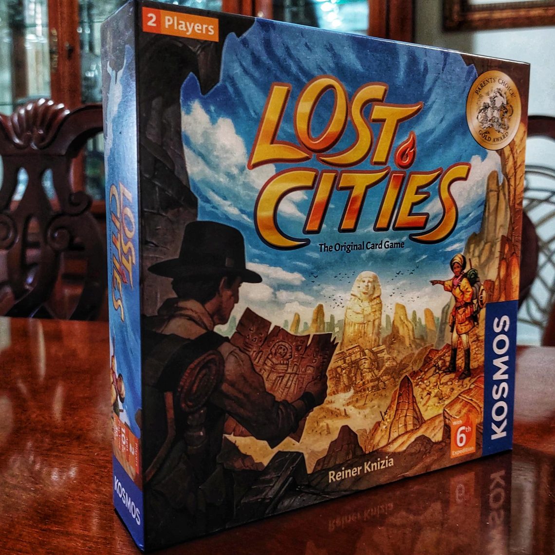 Portada del juego de mesa Lost Cities